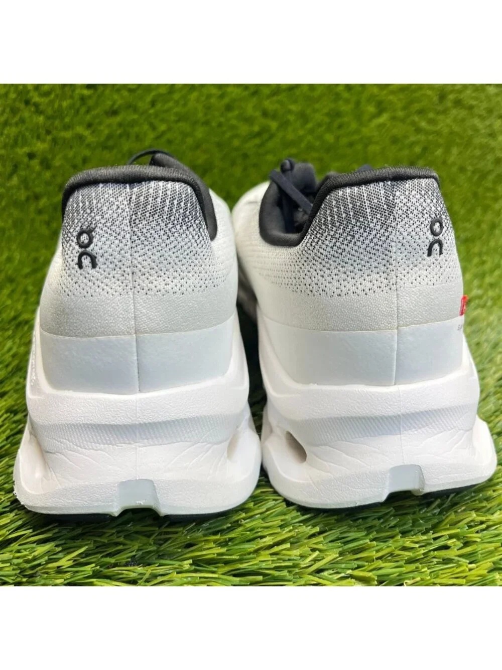 On Cloudtilt Mens Size 11 Ivory Black Athletic Running Walking Shoes Sneakers